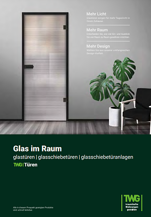 Glas im Raum